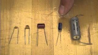 Mechatronics Lab  different types of capacitors [upl. by Flanigan]