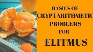 Cryptarithmetic basics with questions part4 for elitmus [upl. by Anivlem]