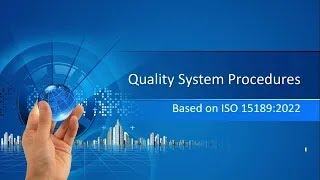 QSP 1015 based on ISO 151892022 for NABL Accreditation [upl. by Yerhcaz923]