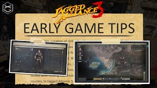 Jagged Alliance 3 Early game tips  guide [upl. by Attenahs]