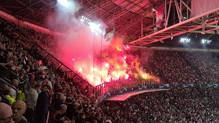 AFC Ajax 40 BVB Borussia Dortmund champions league group stage 19102021  Johan Cruijff Arena [upl. by Xam]