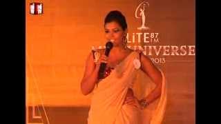 HI TV  Lite FM Miss Universe Sri Lanka 2013 Miss Personality [upl. by Stoddart]