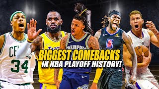 NEVER SAY DIE Top 5 Comebacks sa NBA Playoff History [upl. by Imefulo]