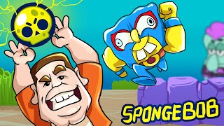 HIS NAME IS SPONGEBOB  BRAWL STARS ANIMATION [upl. by Edmund]