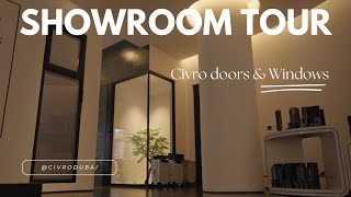 Aluminium Doors and Window Showroom Tour  60 window showrooms worldwide  Civro Dubai [upl. by Diba]