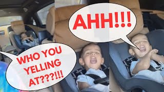 Odell Beckham’s Son YELLS At Him And He Asks WHO He Yelling At😂😂😂🤣🤣🤣 [upl. by Nitsu]