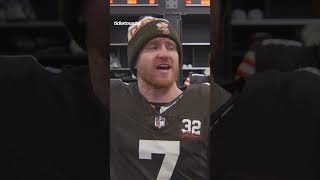 Kevin Stefanskis Locker Room Victory Speech vs Jaguars [upl. by Lenox]