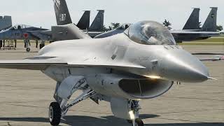 DCS WORLD F16 DEMO FLIGHT TRAINING AT PGUM [upl. by Loydie]