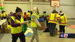 Volunteers work overnight for PointinTime Count in Forsyth County [upl. by Nired]