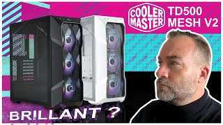 Masterbox TD500 MESH V2  Un boitier encore mieux par COOLER MASTER [upl. by Anaujat]