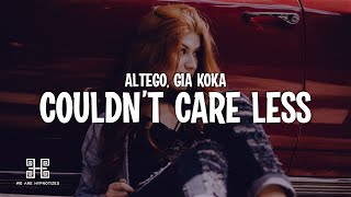 ALTÉGO  Couldnt Care Less feat Gia Koka Lyrics [upl. by Josi]