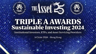 The Asset Triple A Sustainable Investing Awards 2024 Dinner Highlights [upl. by Stutsman]