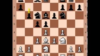 Chess Opening The Stonewall Attack Example Game [upl. by Shadow]