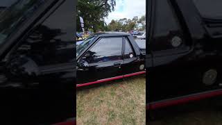 Rare Black XH XR8 Ford Falcon Ute  2021 Geelong All Ford Day [upl. by Jada990]