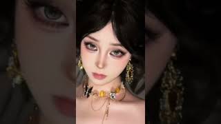 Mắt em như mắt biếc makeup douyinmkaeup douyinbeauty beauty makeuptutorial [upl. by Pironi394]