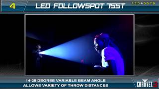 LED Followspot 75ST by CHAUVET DJ [upl. by Bonucci]