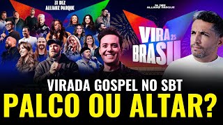 EITA Culto no SBT A Verdade Sobre a Virada Gospel OPINIÃO BÍBLICA E SINCERA [upl. by Ahearn]