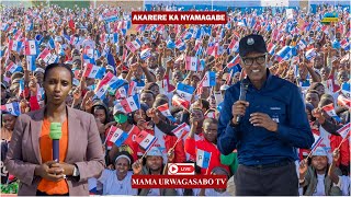 🔴LIVE NYAMAGABE  UMUKANDIDA WA FPR INKOTANYI PAUL KAGAME ARI KWIYAMAMAZA KU MWANYA WA PEREZIDA [upl. by Osnohpla]