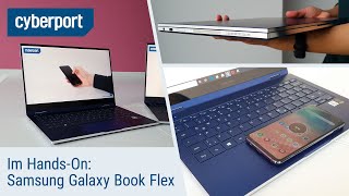 Samsung Galaxy Book Flex im HandsOn I Cyberport [upl. by Namad413]