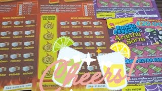 🥂🍾 Cheers Dia do Lucro profit day wohoooooo  Portugal scratchcards [upl. by Adalbert]