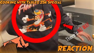 Cooking with Tablez  25k Special REACTION [upl. by Mehsah]