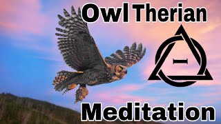 Owl Therian Meditation Music with Owl sounds [upl. by Nivrad]