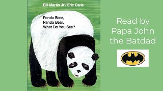 Panda Bear Panda Bear What Do You See by Eric Carle  Children’s Books Read Aloud [upl. by Bert]