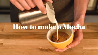 How to make a Mocha  Mocha Guide  Pact Coffee [upl. by Sesmar]