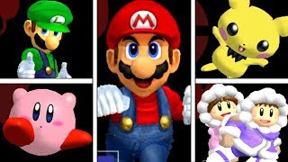 Super Smash Bros Melee  All Victory Pose Animations HIGH QUALITY [upl. by Adnwahsal]