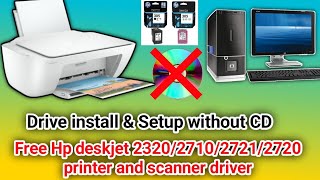 How to hp deskjet 2320 printer scanner driver download and installhp 271027212720 printar driver [upl. by Lilybelle547]