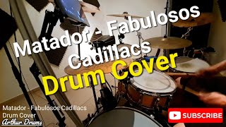 Matador Fabulosos Cadillacs drum cover drum cam bateria [upl. by Etnecniv]