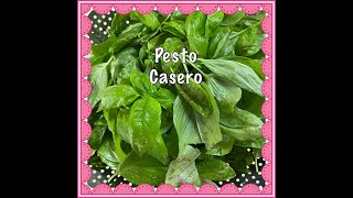 Pesto casero [upl. by Bascio]