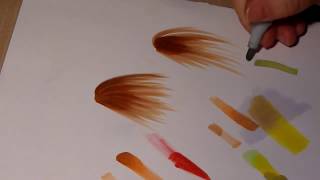 TUTORIEL feutre à Alcool ♦ Astuces avec les Copic Marker ♦ dégradés couleurs mélanges ♦ Sakuems [upl. by Attenauq]