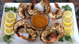 Grilled Lobster Tails Recipe With Creole Compound Butter Sauce on Fire Magic Combo [upl. by Attayek]