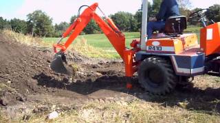 Kubota R410 LoaderBackhoe [upl. by Flatto835]