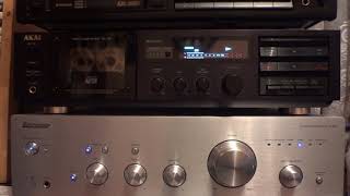 Akai GX32 Cassette Deck Demo [upl. by Shore]