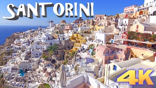 SANTORINI  GREECE 4K [upl. by Philander]