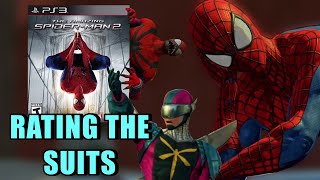 Rate The Suits  The Amazing SpiderMan 2 [upl. by Aracal]