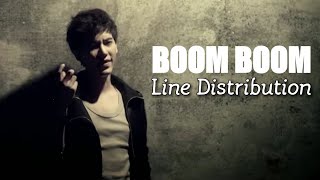 Super Junior  Boom Boom Line Distribution [upl. by Aryc]