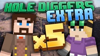 Minecraft  Five Times Processing  Hole Diggers Extra 5 [upl. by Hobey]