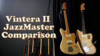 Vintera II JazzMaster Vs 40th Anniversary JazzMaster  Working Class Music [upl. by Richman]