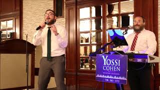 Energetic Singer Shmuly Hurwitz and Yossi Cohen second dance medley [upl. by Ardnaeed695]