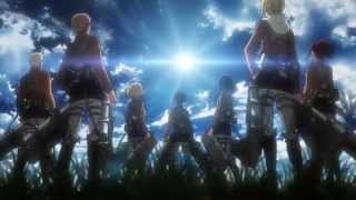 Shingeki no Kyojin Attack on Titan  Feuerroter Pfeil und Bogen Opening [upl. by Nims]