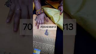 Yellow color kosa silk saree collection for Haldia festivities  Tussar Silk saree 7000936813 [upl. by Alaj165]