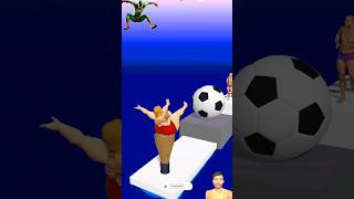 Vofdutrie New Revase Mixed girl jumping game play dame man ball bat part 326 [upl. by Brockie]