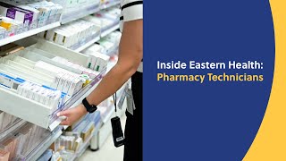 Inside Eastern Health Pharmacy Technicians [upl. by Haleak]