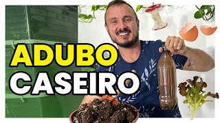 COMO FAZER COMPOSTAGEM  Dicas para fazer seu adubo caseiro em casa [upl. by Sseb]