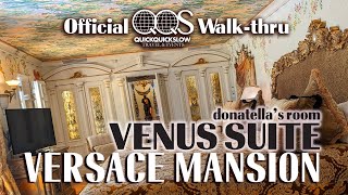 Versace Mansion Miami Venus Suite Donatellas Bedroom [upl. by Uzzia]