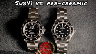 Rolex Submariner 41 vs PreCeramic 14060M [upl. by Freeman780]