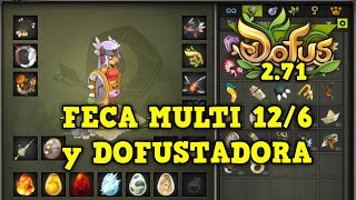 DOFUS 271 FECA MULTI 126  MUCHO DAÑO CON GLIFOS y PARAPETO  Koliseos 1vs1  Kuyvrosyt [upl. by Tenaj508]